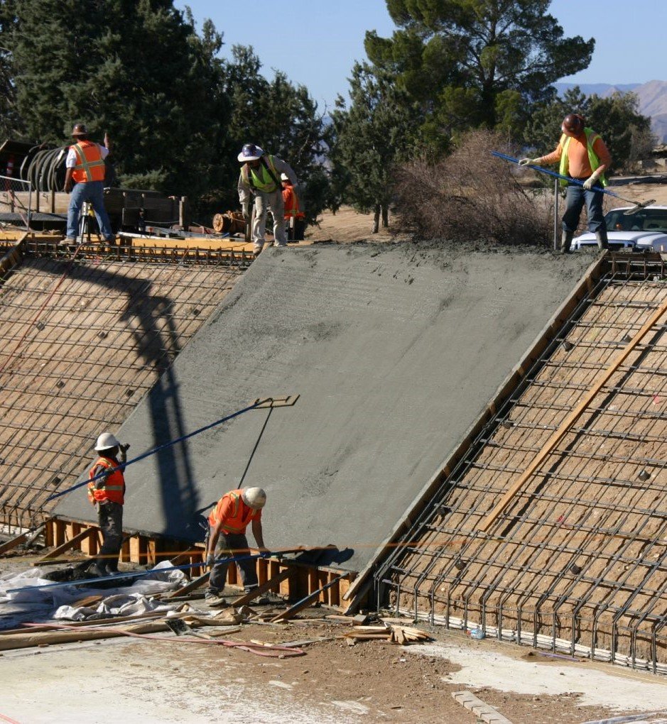 Slope Concrete Paving